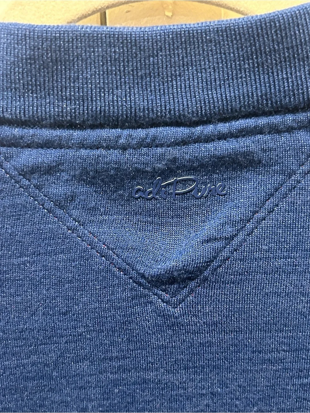 Adidas AdiPure Tech Henley Wool Blend Sweatshirt , Medium